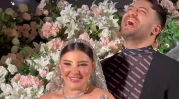 تفاصيل مشادة بين مسلم وزوجته في حفل الزفاف (حصري)