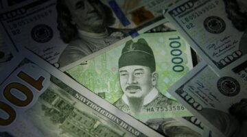 تفاقم تقلبات “الوون” الكوري في أبريل بسبب الرسوم الجمركية الأمريكية