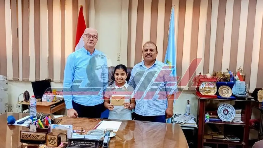 تقدير البطلة روضه إبراهيم الحائزة على المركز الثاني في بطولة تنس الطاولة على مستوى الجمهورية تقدير البطلة روضه إبراهيم الحائزة على المركز الثاني في بطولة تنس الطاولة على مستوى الجمهورية