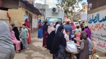 تقديم كشف وعلاج مجاني لـ938 مواطناً خلال قافلتين طبيتين في كفر الدوار بالبحيرة