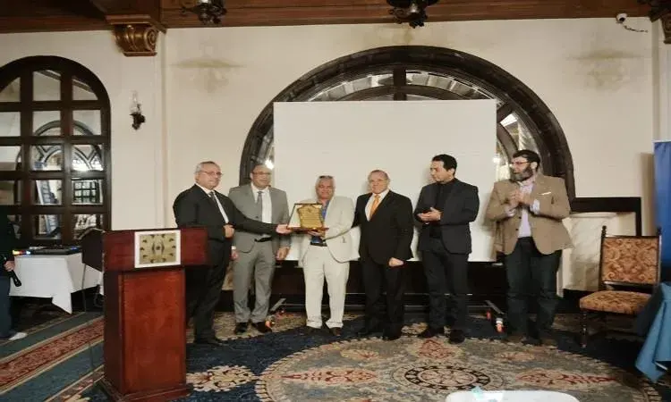 تكريم أطباء محافظة الفيوم فى المؤتمر السنوى لمناظير الكبد والجهاز الهضمى