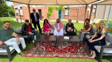 تكريم رانيا يحيى من قبل رابطة العالم الإسلامي في العاصمة الإيطالية روما