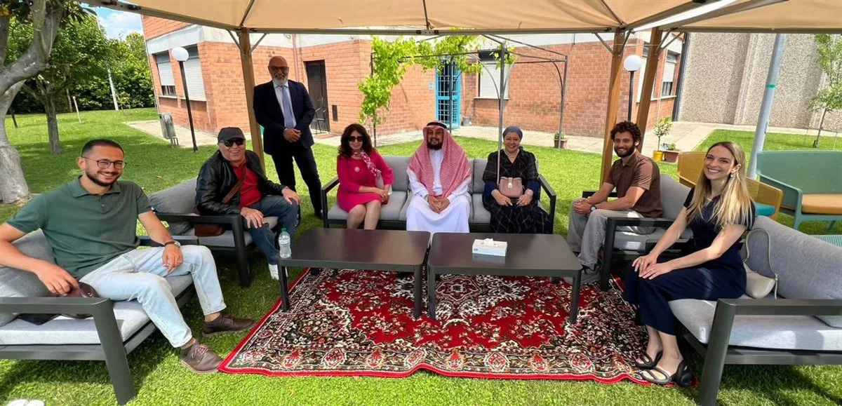 تكريم رانيا يحيى من قبل رابطة العالم الإسلامي في العاصمة الإيطالية روما