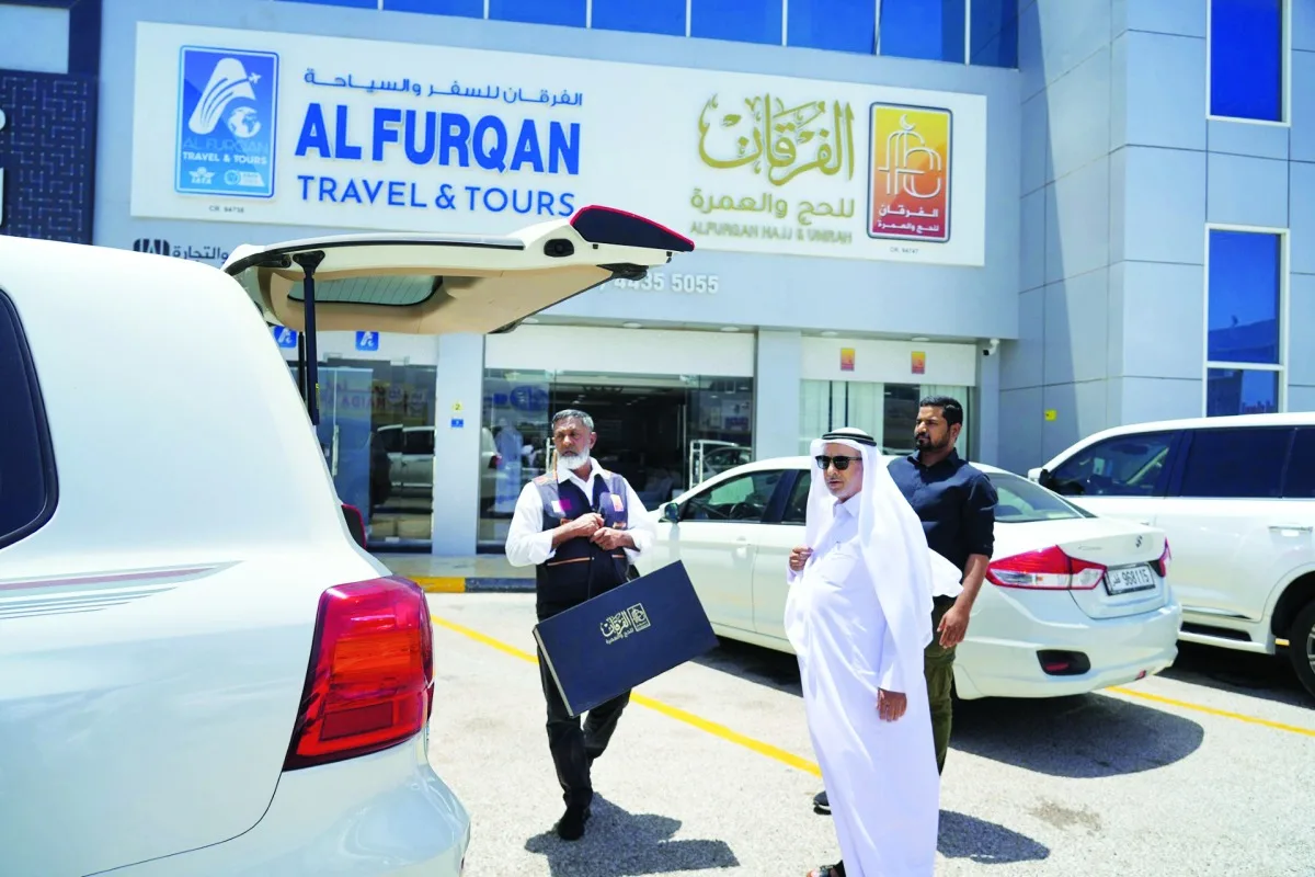 تمام الاستعدادات لحجاج «الفرقان» للسفر إلى مكة المكرمة تمام الاستعدادات لحجاج «الفرقان» للسفر إلى مكة المكرمة