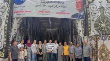 تنظيم قافلة طبية مجانية لتقديم الفحوصات والخدمات الصحية لأهالي كفر شبين في شبين القناطر