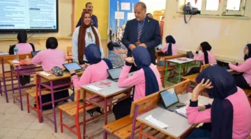 تنظيم وسلاسة امتحانات النقل في جميع إدارات بورسعيد التعليمية