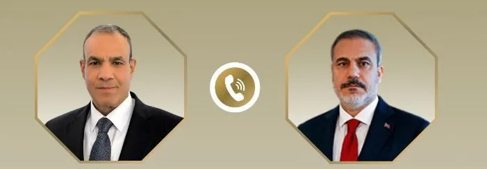 وزير الخارجية ونظيره التركي يناقشان آخر المستجدات في الشرق الأوسط