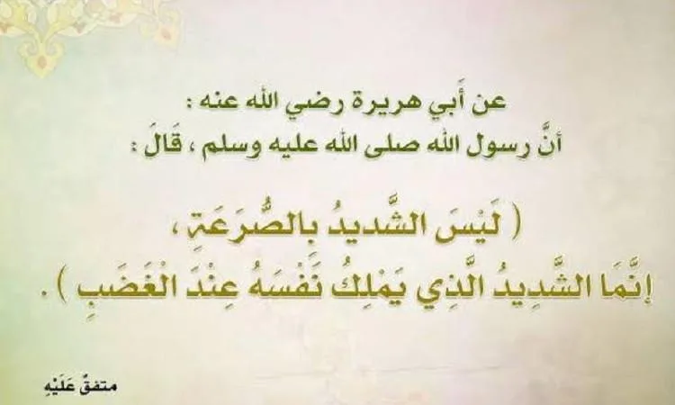 تهذيب النفس وضبط الغضب.. من أهداف الدين تهذيب النفس وضبط الغضب.. من أهداف الدين
