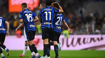 تورام يتصدر الهجوم.. تشكيلة إنتر في مواجهة لاتسيو بالدوري الإيطالي