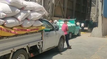 توزيع 21 ألف طن من القمح المحلي على صومعة عتاقة من قبل تموين السويس