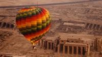 توقف رحلات البالون الطائر في الأقصر لليوم الثالث بسبب الرياح الشديدة