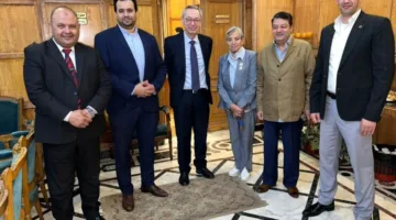 توقيع اتفاقية تعاون بين رئيس نادي ميريت ليونز ورابطة رجال الأعمال في مجال التكنولوجيا