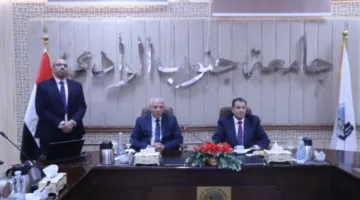 توقيع اتفاقية شراكة بين جامعة جنوب الوادي وهيئة تطوير الصعيد