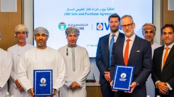 توقيع اتفاقية لتعزيز القيمة التجارية المضافة للغاز الطبيعي المسال