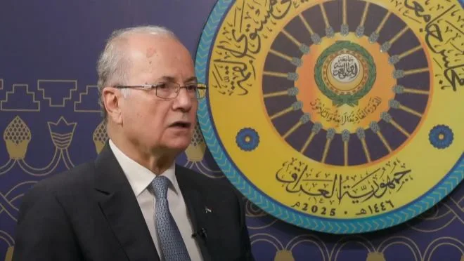 فيديو.. رئيس الوزراء الفلسطيني: الإصلاح السياسي ليس عيبًا.. والانتخابات ستجري بعد الحرب فيديو.. رئيس الوزراء الفلسطيني: الإصلاح السياسي ليس عيبًا.. والانتخابات ستجري بعد الحرب