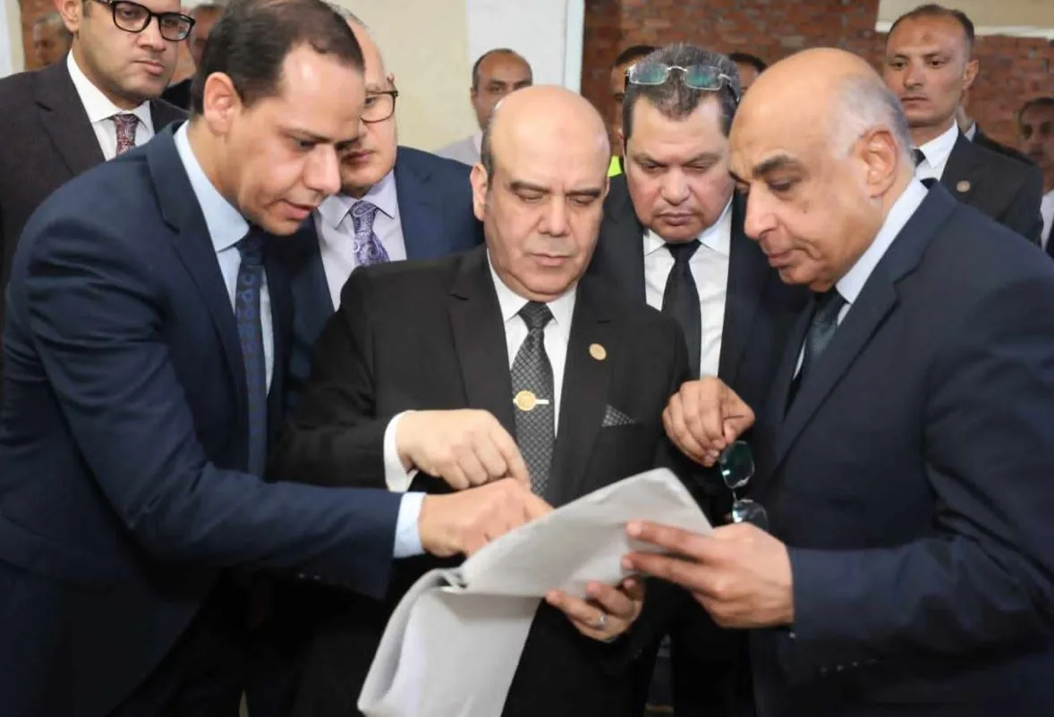 وزير العدل يزور مشروع تحديث محكمة جنوب الجيزة الابتدائية وزير العدل يزور مشروع تحديث محكمة جنوب الجيزة الابتدائية