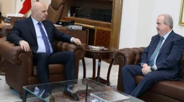 جابر في بعبدا وموضوعات رئيسية تحت الدراسة