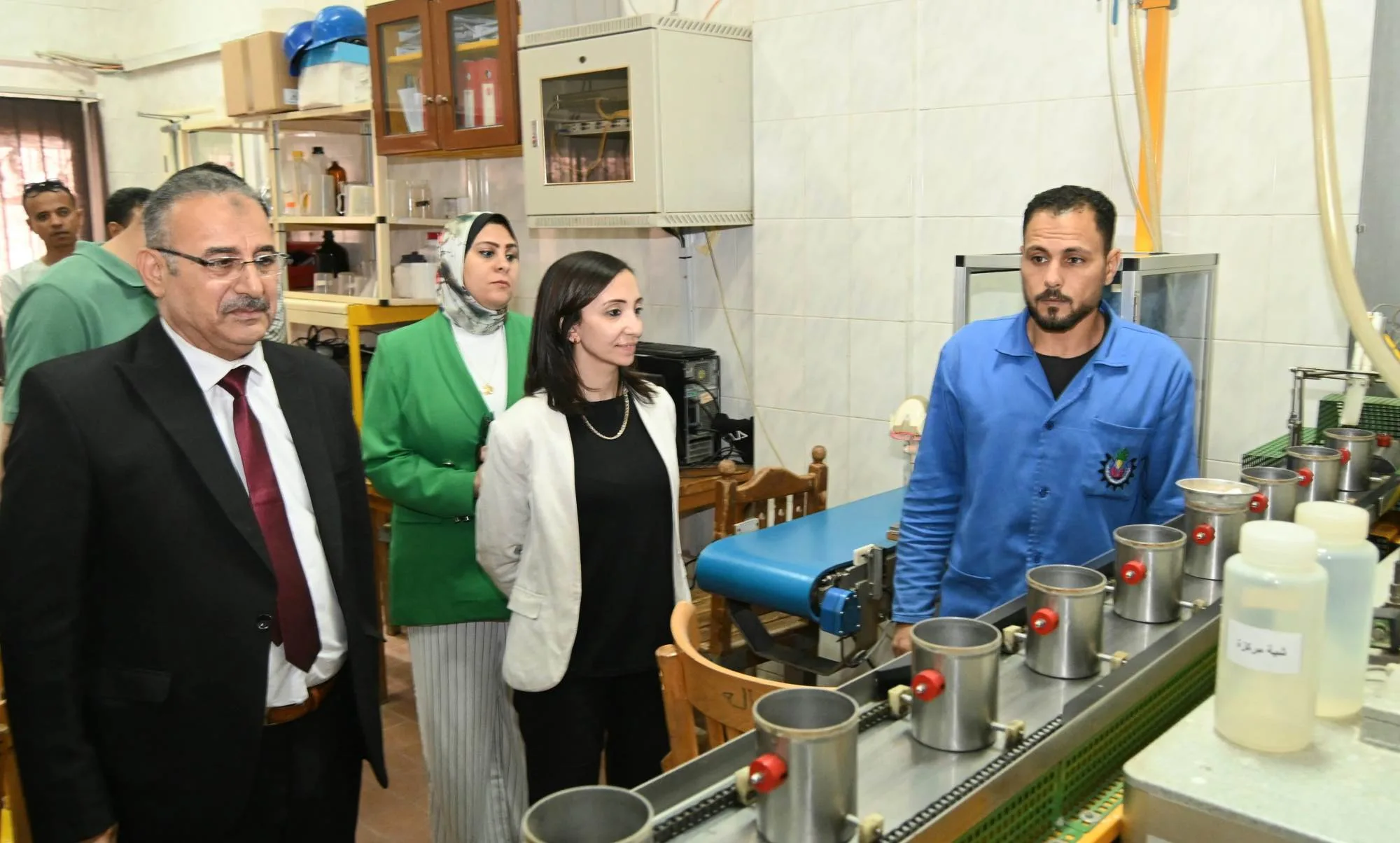 جاكلين عازر تنهي جولة ميدانية بزيارة مصنع السكر في النوبارية.. صور جاكلين عازر تنهي جولة ميدانية بزيارة مصنع السكر في النوبارية.. صور