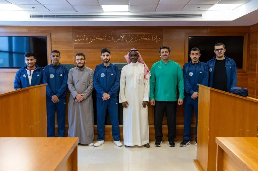 جامعة الأعمال والتكنولوجيا تستقبل فريقًا رياضيًا من جامعة الزرقاء في الأردن جامعة الأعمال والتكنولوجيا تستقبل فريقًا رياضيًا من جامعة الزرقاء في الأردن