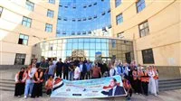 جامعة القاهرة تنظم قافلة طبية توعوية متكاملة لقرية أبو بدوي
