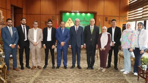 جامعة المنوفية تكرم فريقها الذي حصل على المركز الأول في مسابقة Hult Prize جامعة المنوفية تكرم فريقها الذي حصل على المركز الأول في مسابقة Hult Prize
