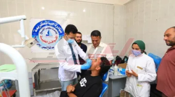 جامعة كفر الشيخ تنظم قافلة طبية توعوية متكاملة لقرية أبو بدوي