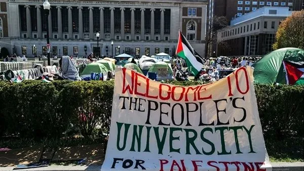جامعة كولومبيا الأمريكية توقف أكثر من 65 طالبًا بسبب دعم فلسطين
