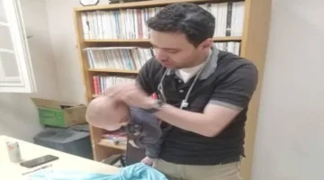 جامعة مدينة السادات تقيم حملة طبية في قرية سلامون قبلي
