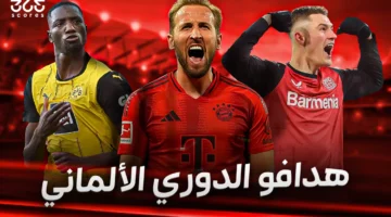 تصنيف الهدافين في الدوري الألماني بعد انتهاء موسم 2024/2025