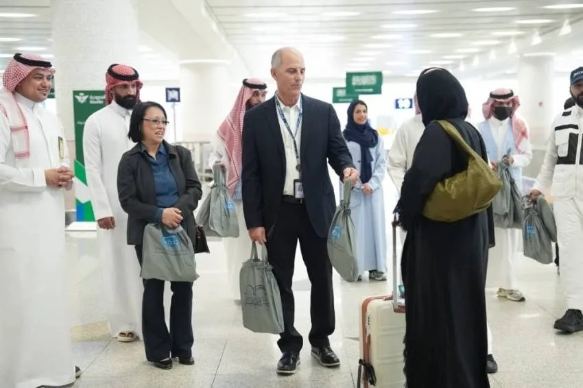 جدَّة تحتفي بوصول أولى مجموعات الحجاج البريطانيين جدَّة تحتفي بوصول أولى مجموعات الحجاج البريطانيين