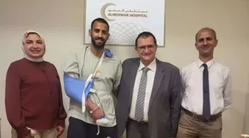 جراحة موفقة لمحمد حمدي لاعب زد في كوعه