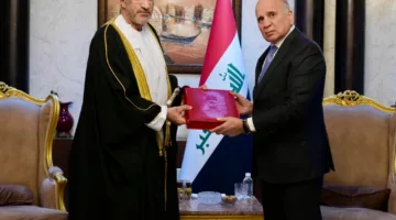 جلالة السلطان الموقر يوجه رسالة مكتوبة إلى رئيس العراق