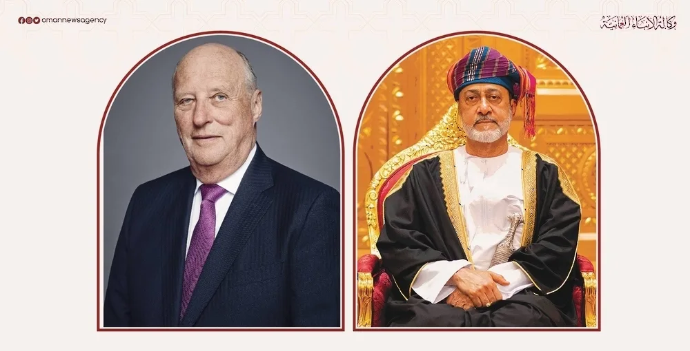 جلالة السلطان يقدم التهاني لملك النرويج جلالة السلطان يقدم التهاني لملك النرويج