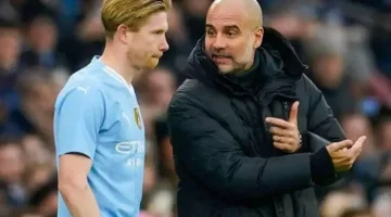 جوارديولا: دي بروين هو أعظم لاعب شاهدته في حياتي بعد ميسي