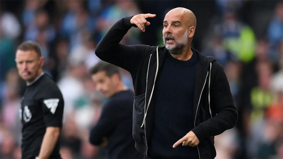 جوارديولا يسبب خيبة أمل لمشجعي مانشستر سيتي رغم التأهل إلى دوري أبطال أوروبا جوارديولا يسبب خيبة أمل لمشجعي مانشستر سيتي رغم التأهل إلى دوري أبطال أوروبا