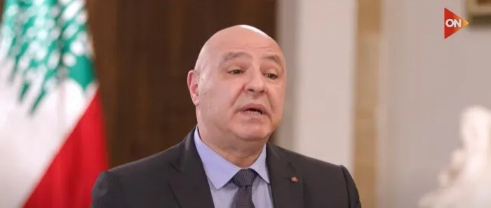 جوزيف عون: مصر تلعب دورًا رئيسيًا في تعزيز الاستقرار الإقليمي، وأعبّر عن امتناني للرئيس السيسي على دعمه للبنان. جوزيف عون: مصر تلعب دورًا رئيسيًا في تعزيز الاستقرار الإقليمي، وأعبّر عن امتناني للرئيس السيسي على دعمه للبنان.