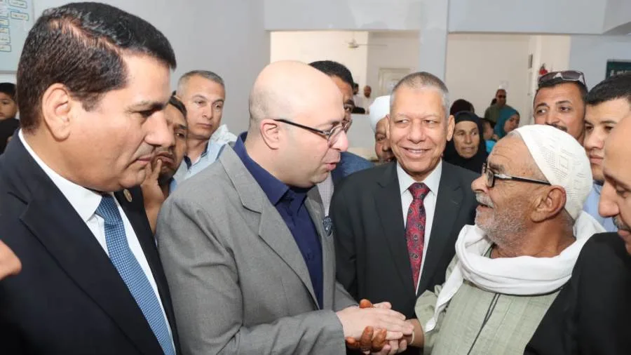 جولة محافظ بني سويف في قرى إهناسيا حول ملفات الصرف والشباب والرياضة والصحة جولة محافظ بني سويف في قرى إهناسيا حول ملفات الصرف والشباب والرياضة والصحة