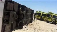 حادث خطير.. إصابة 18 شخصاً جراء تصادم حافلة عمال مع شاحنة على طريق الروبيكي