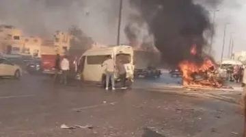 حادث كارثي على الطريق الدائري في القاهرة: 7 سيارات، جثة و14 مصاباً