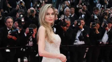 حارسا إنجلينا جولي الشخصيان يجذبان الأنظار في مهرجان كان 2025