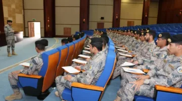 حرس الحدود يدشن برنامج تدريب لضباط كلية الملك فهد البحرية