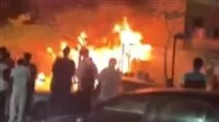 حريق يدمر منزلًا من طابقين في أبو النمرس وسكانه ينجون بأعجوبة