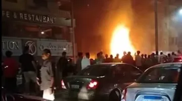حريق يندلع في مطعم شاورما بشارع ترسا.. والدفاع المدني يتدخل لإخماده