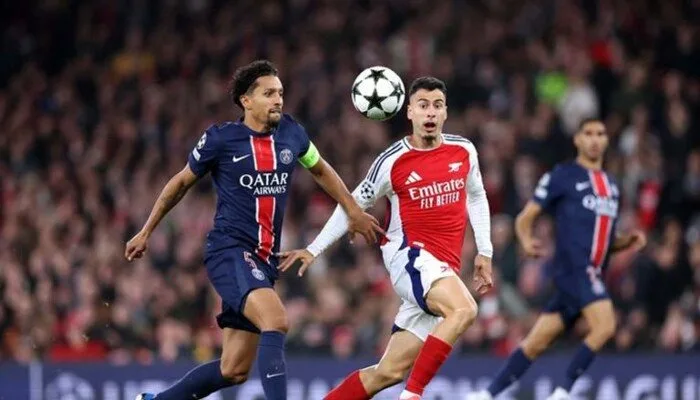 حكم ألماني يدير مباراة باريس ضد أرسنال في دوري أبطال أوروبا