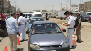 حملات مرور شاملة على الطرق الرئيسية اليوم الإثنين