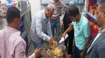 حملات شاملة لمراقبة الأسواق ومصادرة الأغذية غير الصالحة في كوم أمبو والسباعية