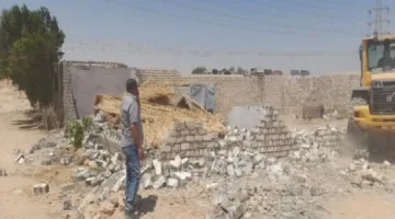 حملات واسعة لاسترداد أراضي الدولة في قنا ضمن “الموجة 26”