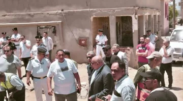 حملة واسعة لاستعادة أراضي الدولة في قرية المناصرة غرب بورسعيد