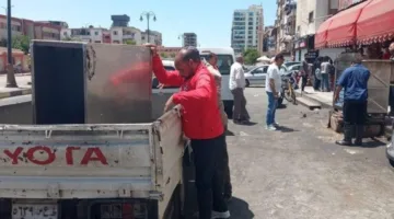 حي الزهور ي dismantle مغسلتين غير مرخصتين وتعديات مطعم خلال حملة في بورسعيد
