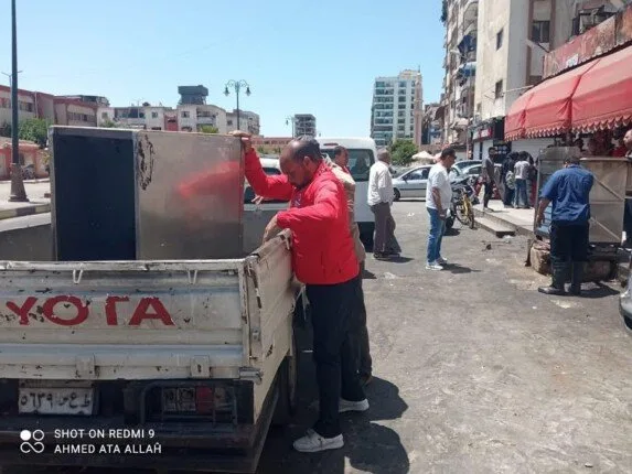 حي الزهور ي dismantle مغسلتين غير مرخصتين وتعديات مطعم خلال حملة في بورسعيد حي الزهور ي dismantle مغسلتين غير مرخصتين وتعديات مطعم خلال حملة في بورسعيد
